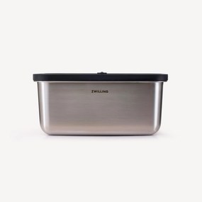 ZWILLING Fresh &amp; Save STAINLESS Vacuümdozenset, S/M/L / 6-delig, Roestvrij staal, Zilver - Fresh &amp; Save STAINLESS - ZWILLING