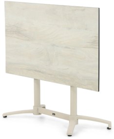 De Laan Projects Laan Marano Bistrotafel X Aluminium Taupe