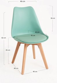 Set 6 Synk Basic Stoelen