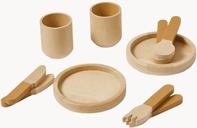 Speelgoedset Servies van hout, 10-delig