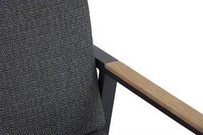 Tuinset 6 personen 240 cm Aluminium/teak Grijs Lifestyle Garden Furniture Marseille/Borello