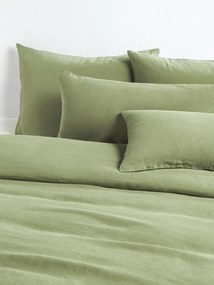 Gewassen linnen dekbedovertrek Airy