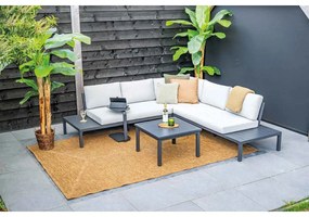 Garden Impressions Pamplona loungeset 4-delig - valley sand