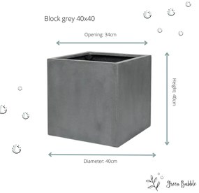 Pot Block Grey