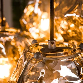 Hanglamp Eettafel Met Glazen Stenen