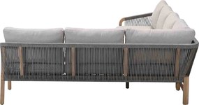 Garden Impressions Alora lounge dining set 2-delig rechts - grey sand