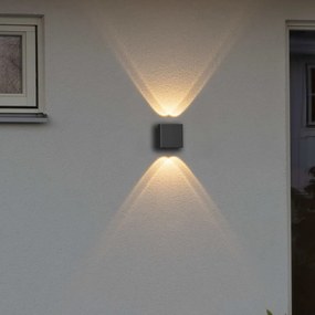 KONSTSMIDE Wandlamp Chieri LED 1x4 W antraciet