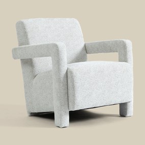 Japandi Fauteuil Creme Stof