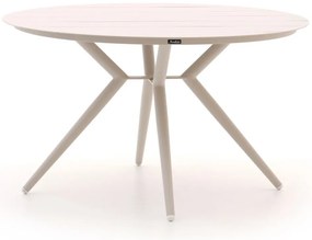 Tuin eettafel Manifesto | Rond | Tuintafel Aluminium | Ø127cm | 4 personen | Kees Smit Tuinmeubelen