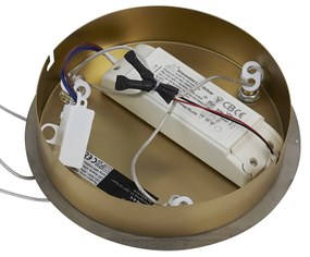 Design hanglamp goud 3-staps dimbaar - Organico