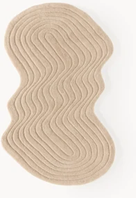 Flycarpets Zacht fluffy vloerkleed - Lely Japandi Crème - 80x150 cm