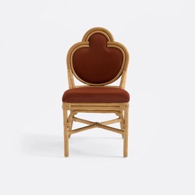 Stoel van rotan en stof, RIBIA