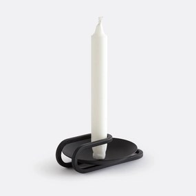 Metalen kandelaar, hoogte 4 cm, CANDRALE