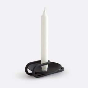 Metalen kandelaar, hoogte 4 cm, CANDRALE