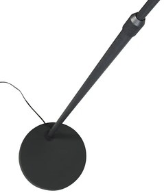 Smart moderne booglamp zwart incl. Wifi A60 - Arc Basic