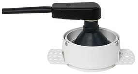 Moderne inbouwspot wit trimless - Impact 70