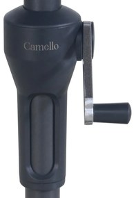 Camello Valerio Stokparasol M (excl. Voet) Aluminium Grijs