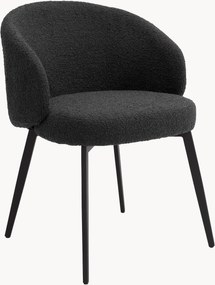 Bouclé armstoelen Lloyd, 2 stuks