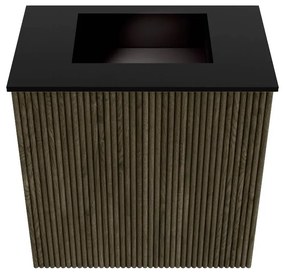 Mondiaz Joya 40cm toiletmeubel shadow met wastafel faye midden zonder kraangat urban