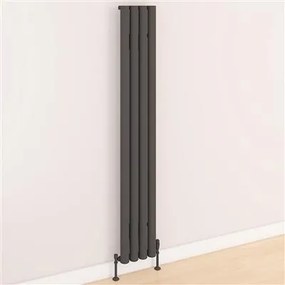 Eastbrook Kelmscott radiator 30x180cm aluminium 957W antraciet