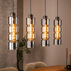 Hanglamp Eettafel Glazen Cyclinders