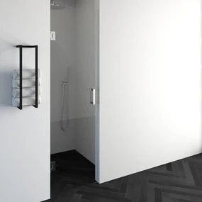 BRAUER Create Douchedeur - 60x200cm - profielloos - antikalk - 8mm veiligheidsglas - chroom glans 4JC13-60CH