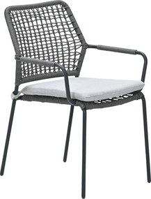 Garden Impressions Natas tuinstoel stapelbaar - grijs