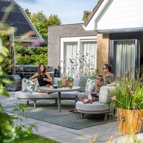 Garden Impressions Mallorca loungeset 3-delig - taupe