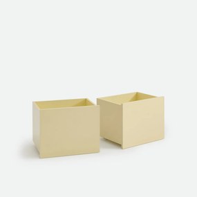Set van 2 opbergkisten op wieltjes, Vova