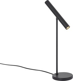 Moderne tafellamp zwart incl. LED met touch dimmer - Neva