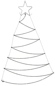 Ambiance Kerstboom met 125 LED's 110 cm