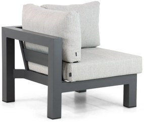 Hoek loungeset 5 personen Aluminium Grijs  Lifestyle Garden Furniture Luca