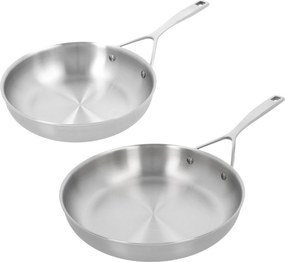 Demeyere Essential 5 Koekenpannenset roestvrijstaal, 2-delig, 20 &amp; 24cm - Essential 5 - Demeyere