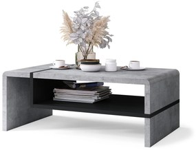FOLK beton/zwart, salontafel, modern