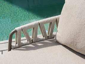 Taste by 4 Seasons Calma chaise loungebank terre Loungebank   bruin weerbestendig