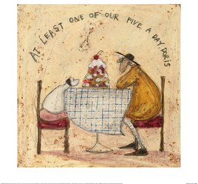 Kunstdruk Sam Toft - At Least One of Our Five A Day Doris