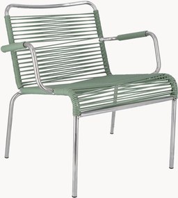 Handgemaakte tuin armstoelen Mya Spaghetti, 2-delig, stapelbaar