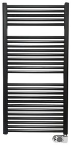 Wiesbaden Elara elektrische radiator 118,5 x 60 cm mat zwart 41.3591