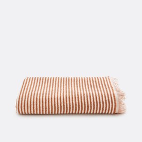 Maxi badlaken in gestreepte badstof Malo