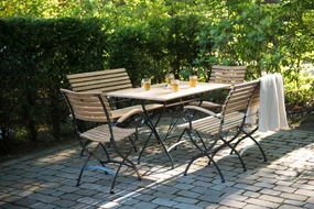 4 Seasons Outdoor Bellini tuinset XL met Darwin tafel Tuinset zwart weerbestendig