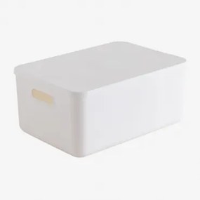 Yure Polypropyleen Organizer Box Wit & ↑16 Cm - Sklum