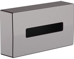 Hansgrohe Addstoris tissuebox voor makeup doekjes brushed black chroom 41774340