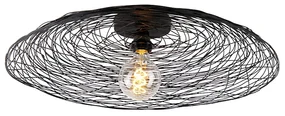 Oosterse plafondlamp zwart 60 cm - GlanOosters E27 rond Binnenverlichting Lamp