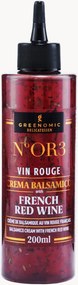 Balsamico azijncrème met Franse rode wijn, 2 flessen