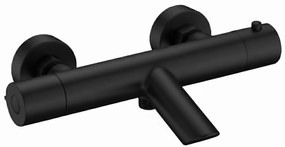 Saqu Eurotrend badkraan thermostatisch mat zwart