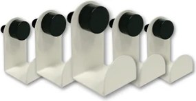 Enkele Haakjes Creme 5 Stuks