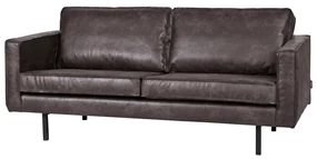 BePureHome Rodeo 2,5-zits Bank Leer Zwart