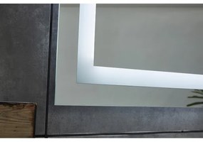 Badstuber spiegel met LED verlichting 120x60cm