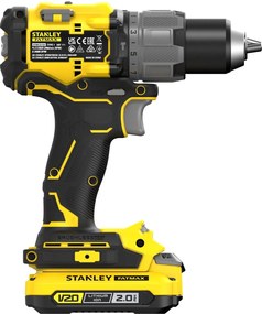 Stanley SFMCD726D2K Brushless V20 Li-Ion 18V Klopboormachine – Inclusief 2x 2.0Ah Accu, Lader en Koffer