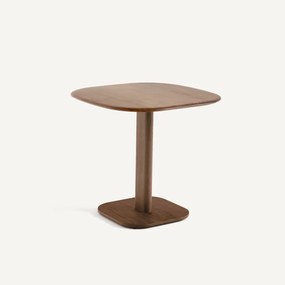 Massief notenhouten loungetafel, ontwerp Emmanuel Gallina, MONCEAU